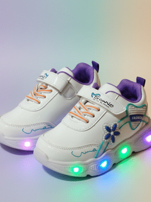 Shiny Rainbow Kids Shoes – New Design