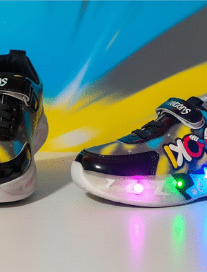 Black Thunder Kids Shoes