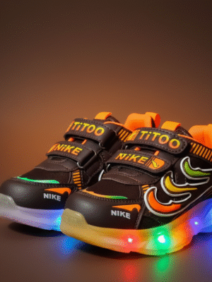 Kids LED Sneakers – Rainbow Lights | Fun Joggers