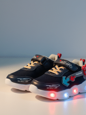 Stylish Kids Footwear with Multi Color Lights