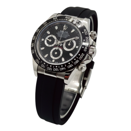 Luxury Sport Chronograph - Black & Silver Edition