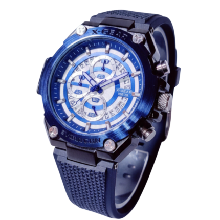 X-Gear Blue Volugen Tough Sport Men's Watch