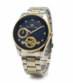 Luxury Success Way Two Tone Gold Blue Dial Watch