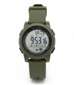 Premium Olive Green Digital Sports Watch