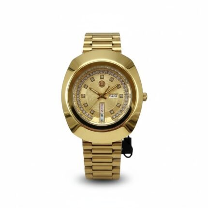 Luxury Gold Presidential Edition Men’s Watch with Day-Date Display