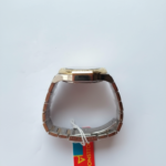 Unisex Iced Out “Moon One” Gold & Silver Stainless Steel Watch