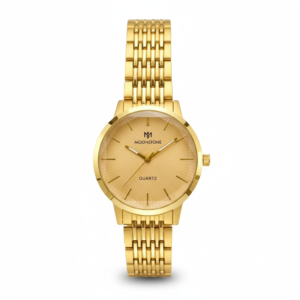 Elegant Moonstone Luxury Full Gold Quartz Women’s Watch