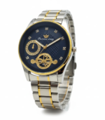 Luxury Success Way Two Tone Gold Blue Dial Watch